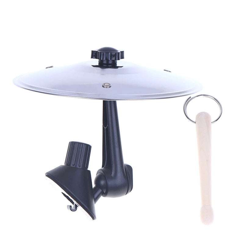 1 pièces soucoupe musicale voiture Crash cymbale alliage voiture Crash tambours cymbale évent tambour Mini tambour facile à installer Clip-On Mini pour évent