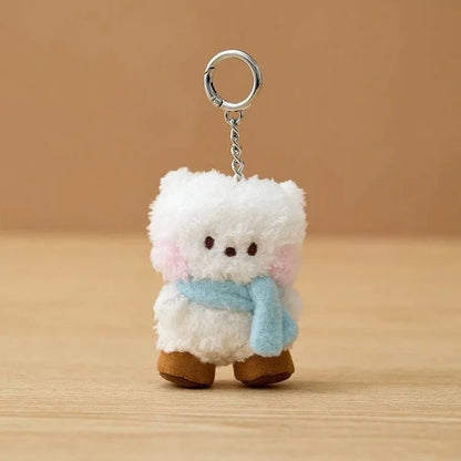 New 10Cm Bt21Ed Baby Series Kawaii Anime Rj Cooky Plush Keychain Cute Cartoon Plush Pendant Doll Toy Bag Accessories Girl Gift