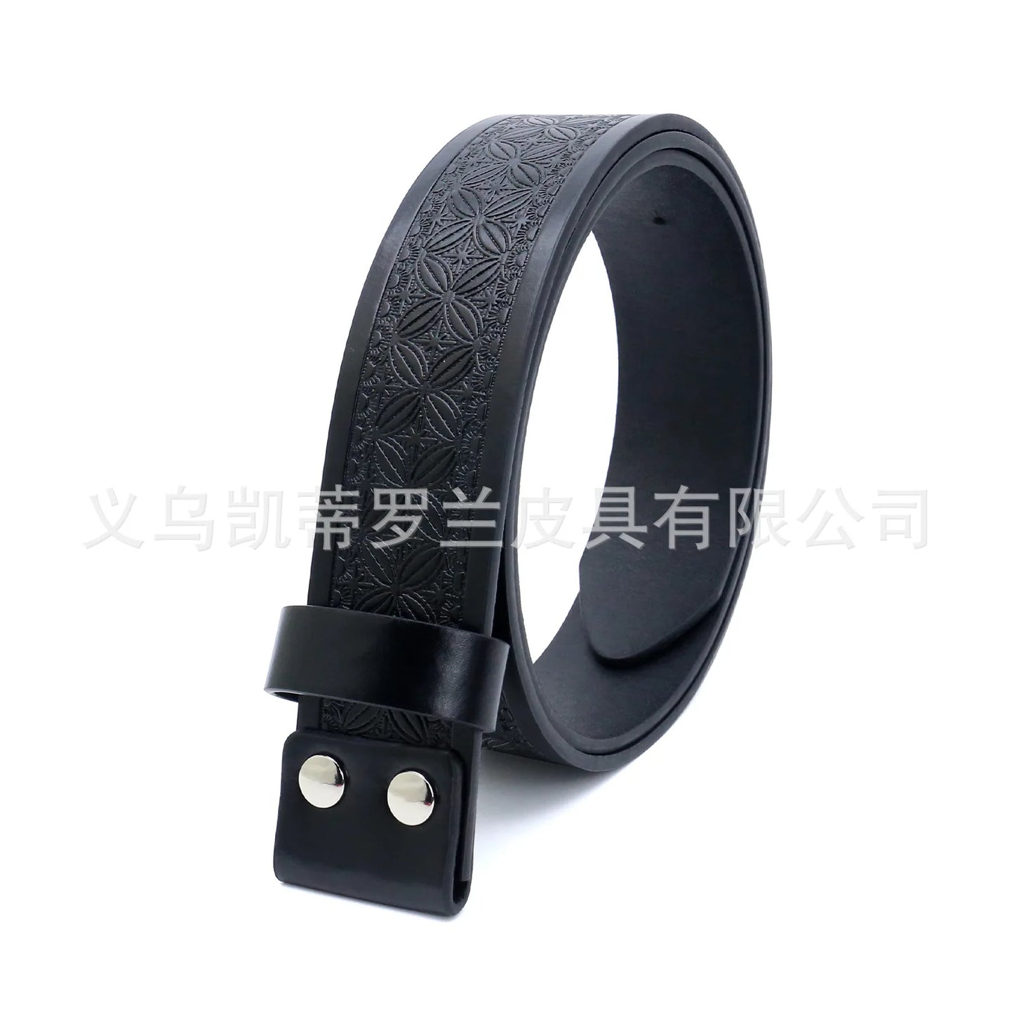 Ceinture ajustable en cuir style cowboy western, style punk, estampage en alliage, boucle de ceinture rétro américaine pour homme, accessoire de mode