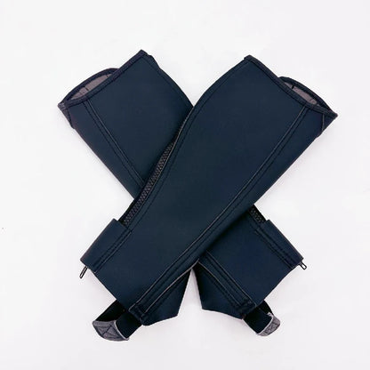 Equestrian Legging Horse Riding Equipment Pirate Knight Equestrian Boot Cover Faux Leather Gaiter Medieval Renaissance Steampunk