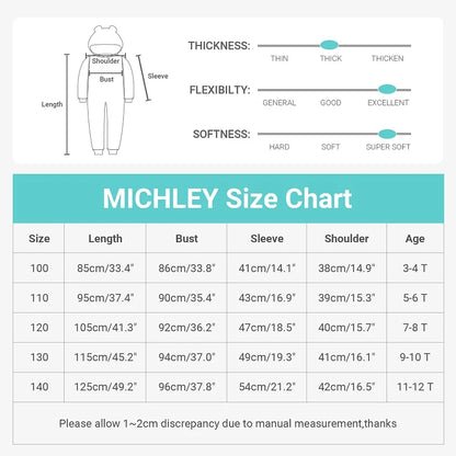 Pyjama en flanelle de carnaval pour enfants, combinaison, combinaison, dessin animé, vêtements d'hiver, Halloween, pour garçons et filles, famille