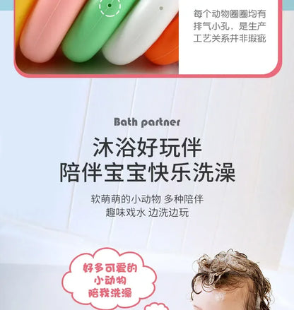 New Baby Toys 0-12 Montns Puzzle Pyramid Tower Cup Stacking Toys Montessori Educational Beach Kids Pool Bathtub Toy Kids Gift