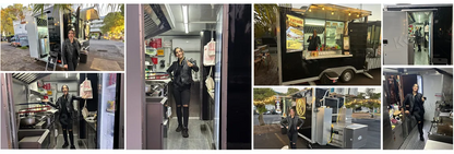 Concession Food Truck Fully Equipped Street Restaurant Coffee Snack Cart Mobile Concession Food Trailer With Full Kitchen