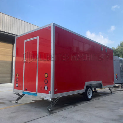 Allbetter Mobile Food Coffee Cart Ice Cream Trailer DOT Concession Trailer Restaurant Food Truck with Full Kitchen for Sale