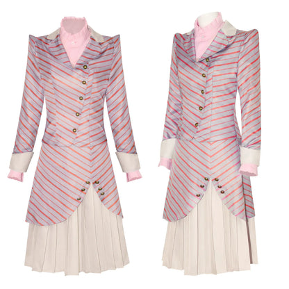 Movie Evil Elphaba Thropp Role Playing Costume Witch Dress Hat Uniform Western Halloween Party Evil Witch Costume