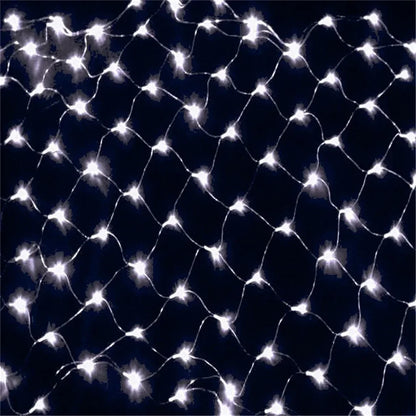 Net LED String Lights 8Modes 220V 110V EU Plug Festival Christmas Decoration Halloween New Year 2026 Wedding Party