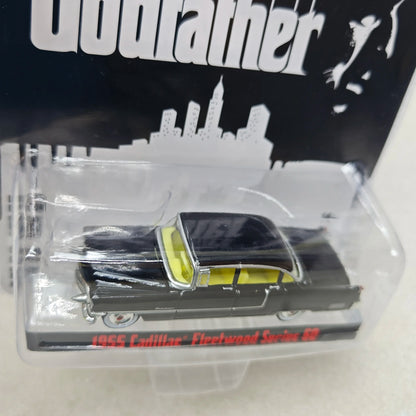 GreenLight 1:64 1955 Cadillac Fleetwo Series 60 godfather Elvis Presley Model Collectible Toy Gift Souvenir Display Ornament