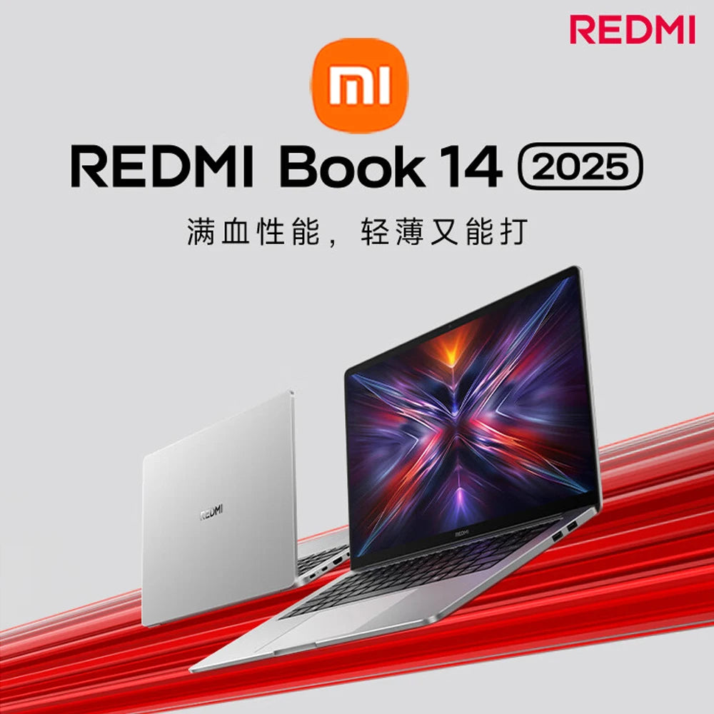 【World Premiere】Xiaomi REDMI Book 14 2025 NEW Intel Core 5 220H 32G+1TB 2.8K 120Hz Screen