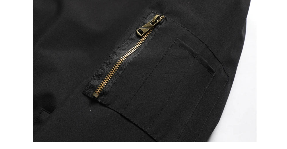 Veste bomber chaude pour homme, coupe-vent épais, à capuche, pour l'extérieur, la randonnée, le sport, thermique, fermeture éclair, collection automne-hiver