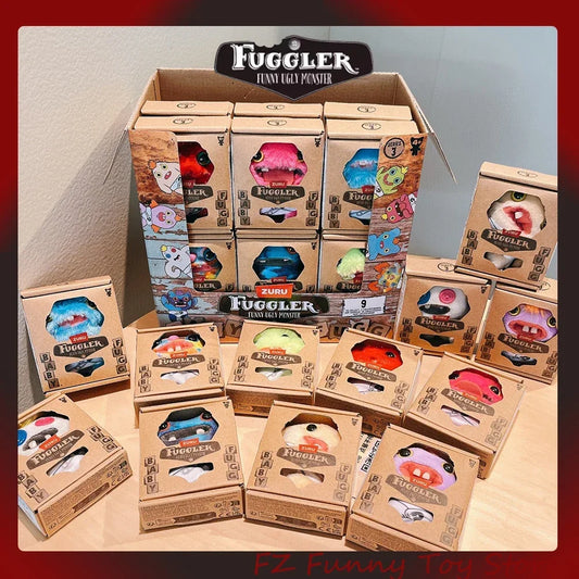 100% juguete de peluche Original, divertidos dientes feos, monstruos para bebés, muñecos suaves y bonitos, regalos