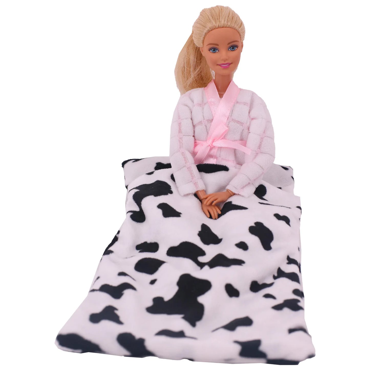 30cm&11.8Inch Doll Christmas Doll Clothes Sleeping Bags Plush Pajamas Accessories Doll Clothes 1/6 BJD Doll Girl Toy