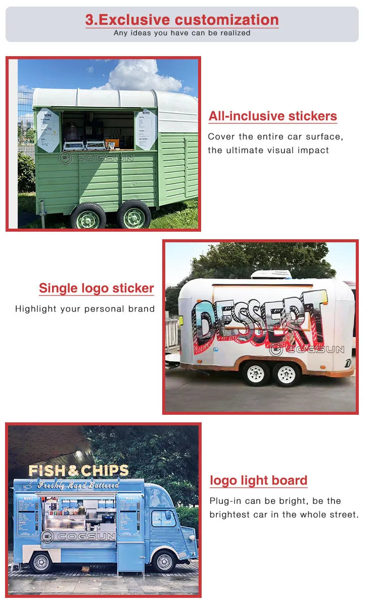 Factory Trucks Mobile BBQ Trailers For Sale Ice Cream Trucks Concession Trailers Juice Trucks Food Trailers Fully Equipped