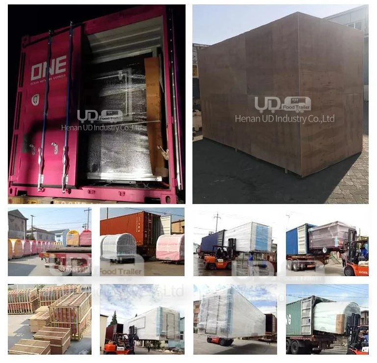 Urdream New Arrival Wholesale Price Food Trucks USA Australia Standard Concession Food Trailer Taco Hamburger Fast Food Truck