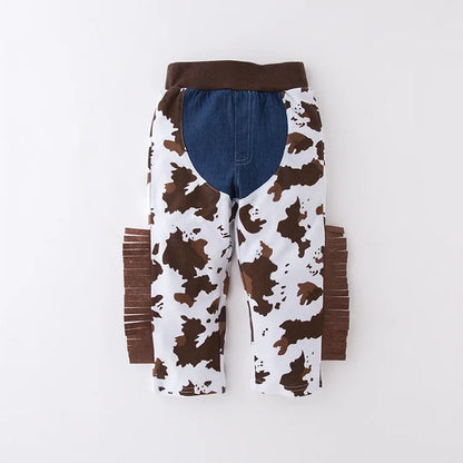 Cowboy Costume for Baby Toddler Kids Child Boys Cowboy Hat Deluxe Set for Kids Purim Halloween Party Dress Up