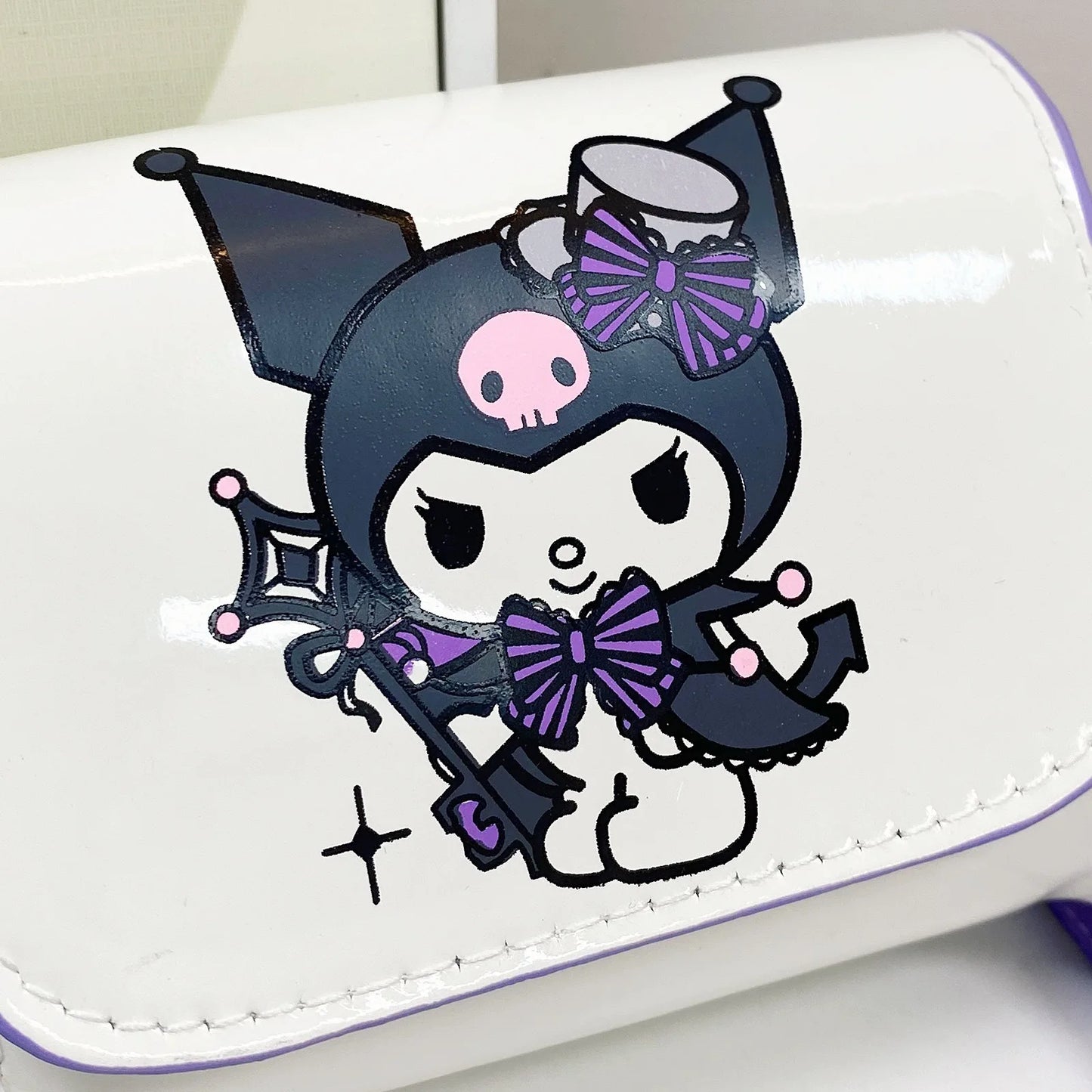 Sacs à bandoulière mignons Anime Kuromi Stitchou pour filles et femmes, marque de luxe, mini sacs de créateur de haute qualité, cadeaux