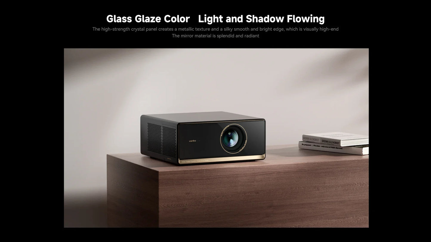 Wanbo X5 Pro New Projector Online 4k Full HD 1080P HDR10 Proyector 1100 ANSI  Android TV11.0 ASA3.0 Auto Focus Projectors