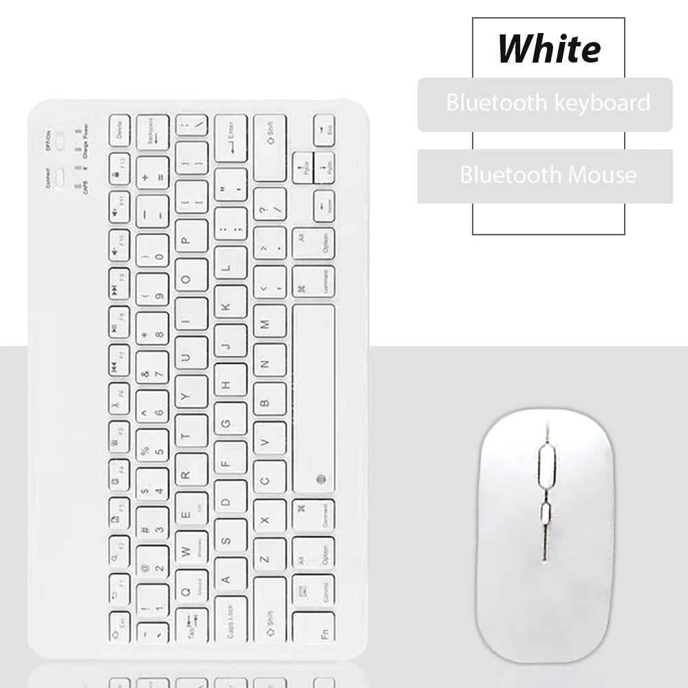 EMTRA Bluetooth Wireless Keyboard Portable Keyboard for Ipad Laptop Tablet Rechargeable Gaming Keyboard for Android IOS Windows