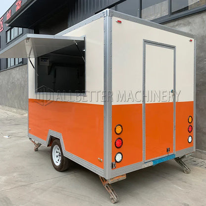 Allbetter Custom Small Food Trailer Concession Mobile Food Truck Catering Truck for Sale Ice Cream Cart Food Trailer