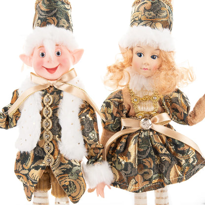 1 Pair Christmas Tree Decorations Cute Angel Doll Girl Pendant Navidad 2024 New Year Christmas Tree Ornaments Xmas Gift For Kids