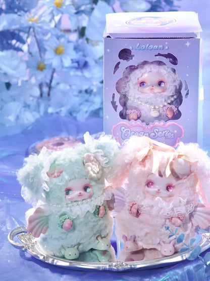 Original Blind Box Loloan Ocean Series Mystery Box Cute Backpack Pendant Room Decor Toy Birthday/Christmas Surprise Gift