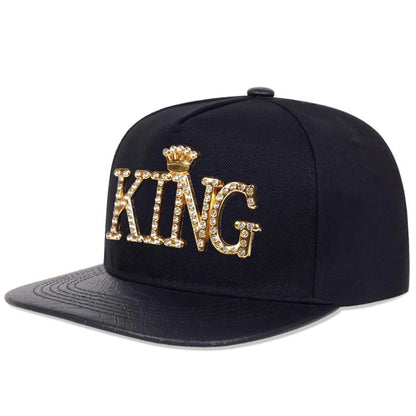 Unisex KING Letter Label Hip-hop Hats Spring Autumn Outdoor Adjustable Casual Baseball Caps Trucker Caps Sunscreen Hat