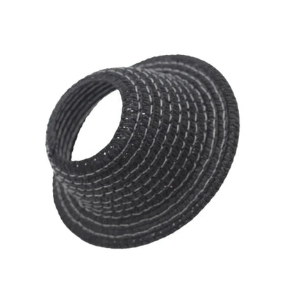 Labubu open top straw hat, party clothing accessories, rustic style Labubu baby clothes decoration accessories (hat only)