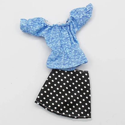 1/6 Doll Skirt Fashion Casual Wear Handmade Girl Clothes for Barbies Accessories DIY Toys Baby Gift