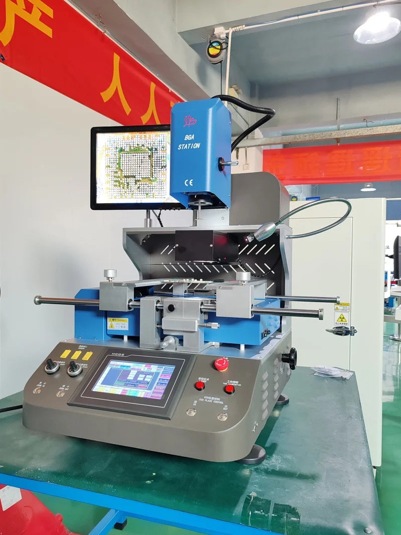 Station de soudage BGA entièrement automatique avec caméra CCD, système de réparation de puces de soudure et système de soudage BGA G820 G750 G720 G700