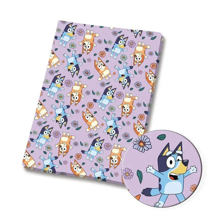 Bluey Fabric 140x50CM Cartoon Cotton Fabric Patchwork Tissue Kid Home Textile Sewing Doll Dress Curtain Polyester Cotton Fabrics