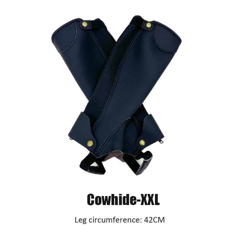 Equestrian Legging Horse Riding Equipment Pirate Knight Equestrian Boot Cover Faux Leather Gaiter Medieval Renaissance Steampunk