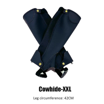 Equestrian Legging Horse Riding Equipment Pirate Knight Equestrian Boot Cover Faux Leather Gaiter Medieval Renaissance Steampunk