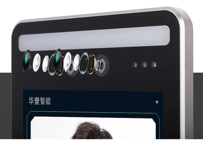 Meilleure vente qualité montage mural 8 pouces reconnaissance faciale dispositif de contrôle d'accès biométrique contrôle d'accès NFC contrôle d'accès QR