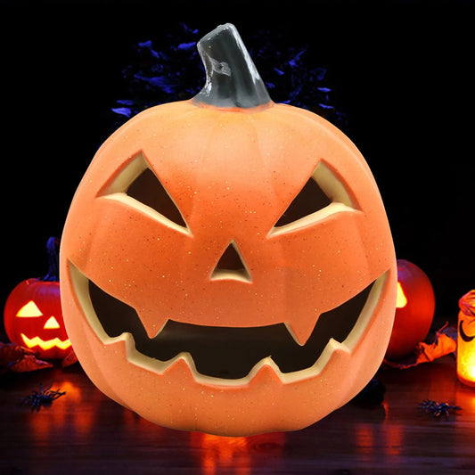 Halloween Decor LED Scene Layout Home Decoration Without Battery Ghost Face Pumpkin Light Garden Outdoor Indoor Party Home Decor