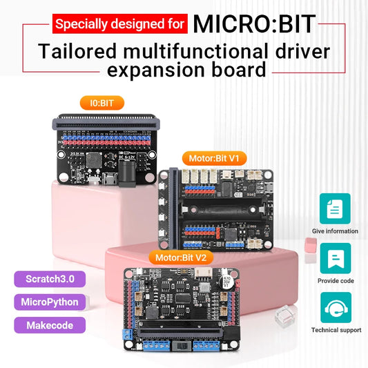 Microbit-Carte mère de développement de pilote, kit de démarrage intérieur du maire, pigments chirurgie tionnés, carte de commande, 6 000