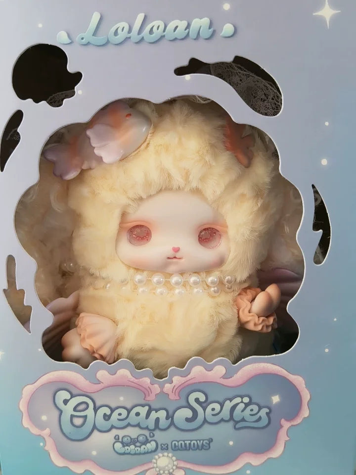 Original Blind Box Loloan Ocean Series Mystery Box Cute Backpack Pendant Room Decor Toy Birthday/Christmas Surprise Gift