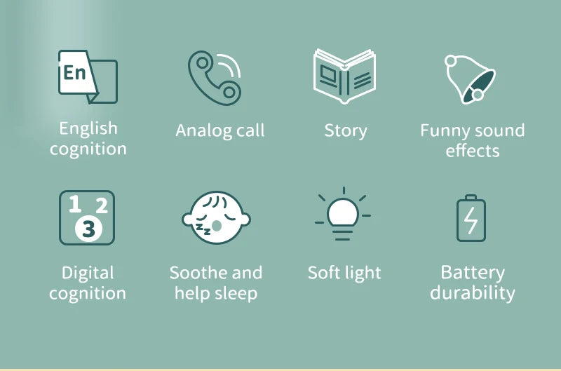 Toy Cell Phone Educational Toys Children Simulation Phone Toy Phone Mobile Early Educational Toy Learning Cellphone Model Toy