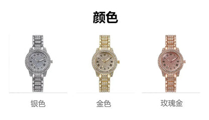 Casual Ladies Quartz Wrist Watch Bracelet Set 6PCS Set Women Watch Clock Roman Dial Luxury Brand Design Women Montre Femme Reloj