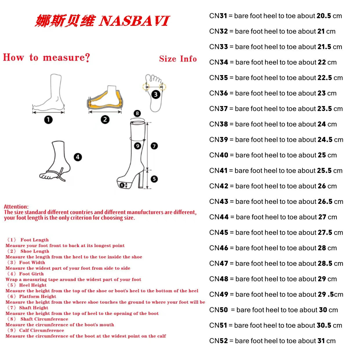 NASBAVI Red Western Cowboy Boots for Women Embroidered Pointed Toe Shoes Knee High Wide Calf Cowgirl Boots