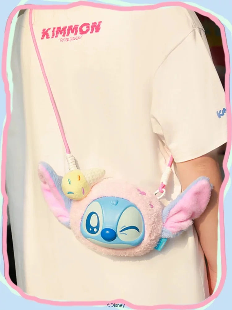 New Genuine Stitch Funny Travel Series Crossbody Bag Vinyl Face Bags Blind Box Trendy Toys Guaihaobei Stitch Mystery Box As Gift