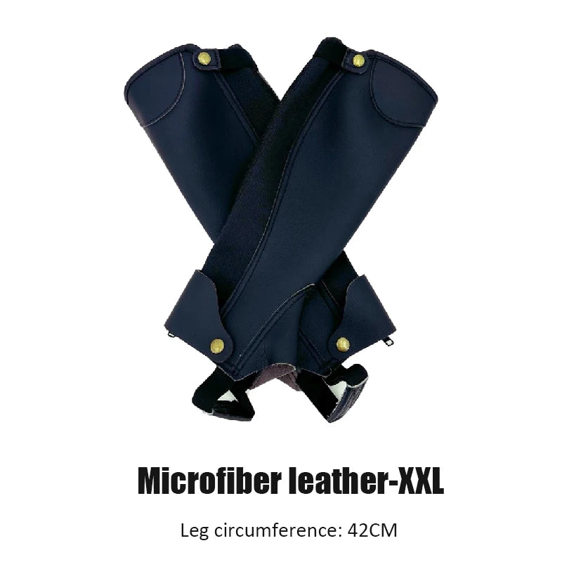 Equestrian Legging Horse Riding Equipment Pirate Knight Equestrian Boot Cover Faux Leather Gaiter Medieval Renaissance Steampunk