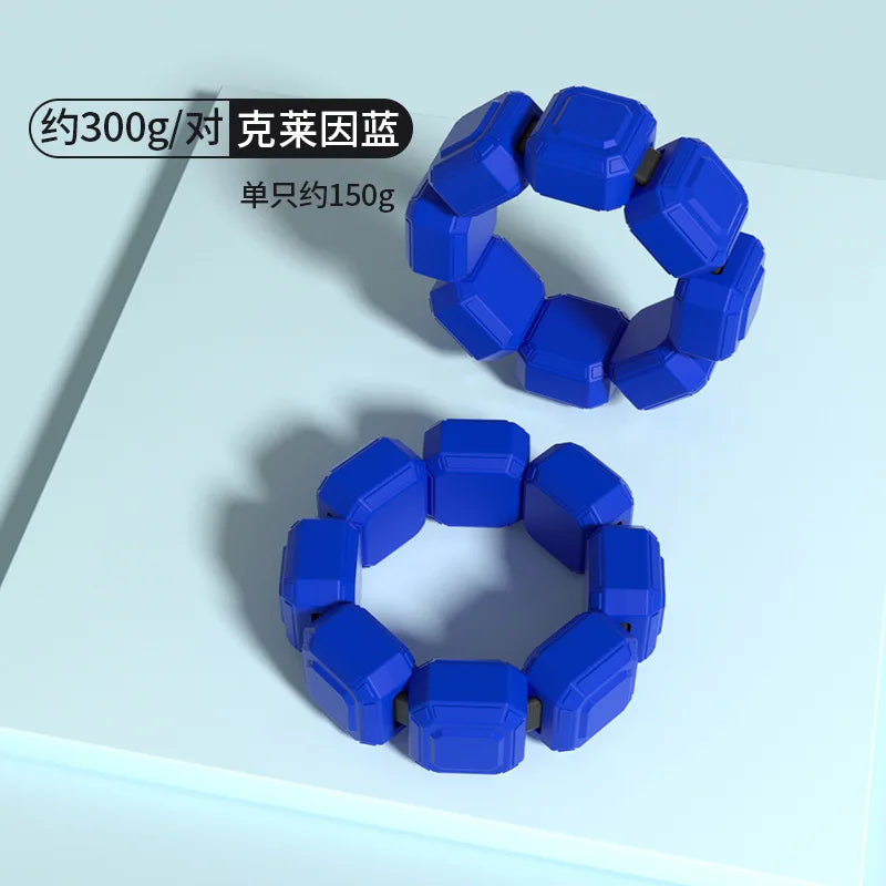 1/2/4 LB poignet poids Yoga Fitness exercice Triangle Silicone réglable cheville poignet protecteur poids bracelet Jogging bracelet