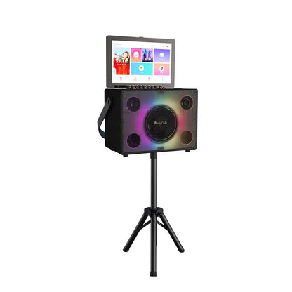 All-in-One KTV Touch Screen Wireless Smart Party Bluetooth Android System Powerful Machine Karaoke Players Speaker With Mic