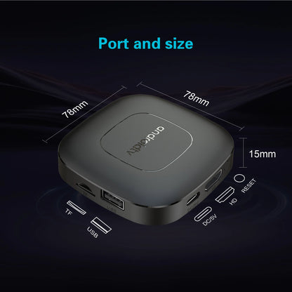 Android TV Box Mortal T1 Global Version Wifi6 Voice Control Android14 4K Video AllwinnerH313 Netflix Fire TV stick 2G8G16G