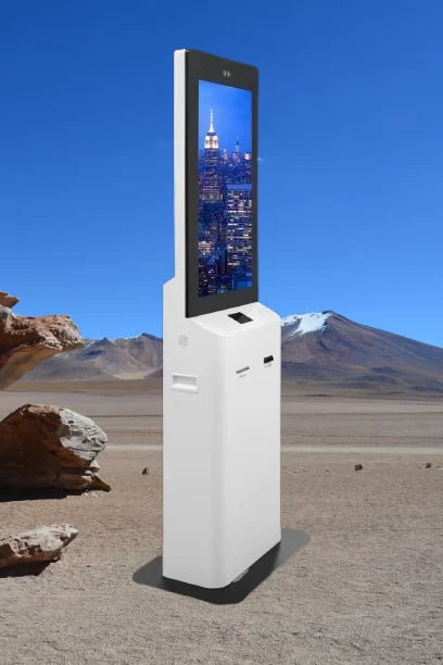 Kiosque de paiement de machine d'auto-service de terminal Chèque personnalisé dans le self-service interactif de gestion des visiteurs par contact de kiosque