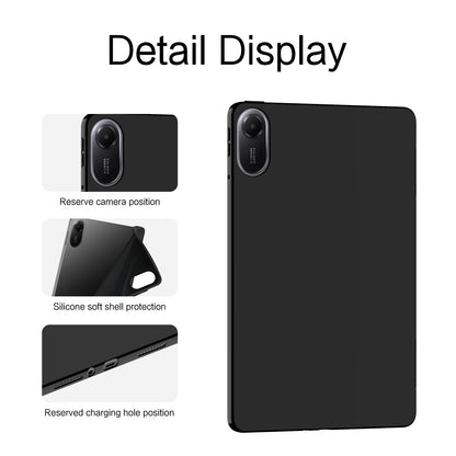 HUWEI Case For Xiaomi Redmi Pad 2 2025 Flip Stand Cover for Redmi Pad 2 Pad2 Case Red Mi Pad 2 11 inch Tablet Case TPU Shell