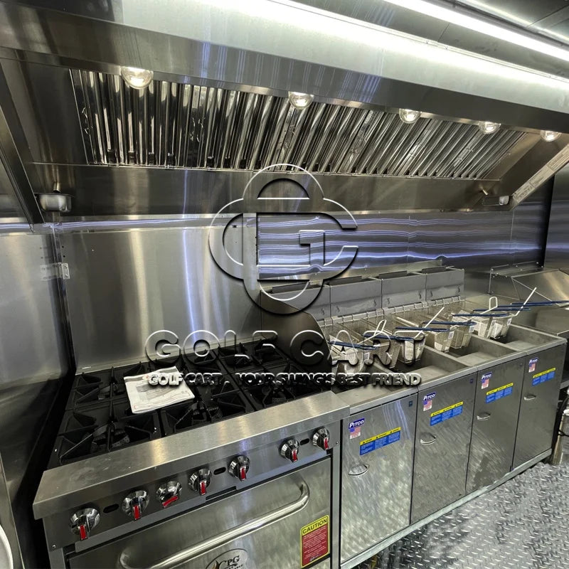 Pink Trailer for Sale New Food Truck Mobile Fast Food Cart Outdoor Kitchen Ice Cream Pizza Trailer Usa Standard