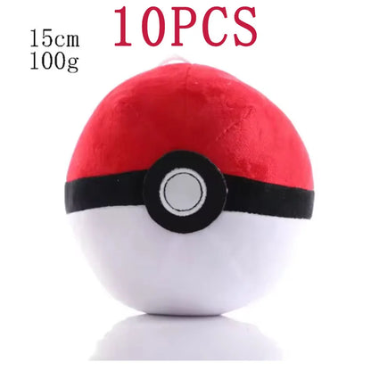 2025@@@@10PCS 20cm Pokemon Stuffed Plush Toys Kawaii Pikachu  Anime Doll Kids Birthday Kawaii Cute Soft Children Stuffed Plush