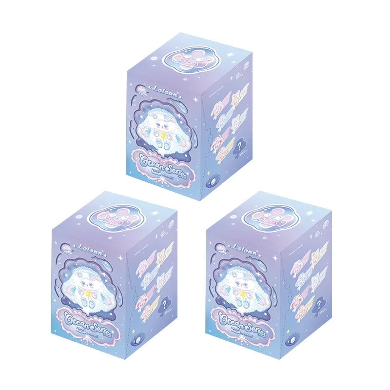 Original Blind Box Loloan Ocean Series Mystery Box Cute Backpack Pendant Room Decor Toy Birthday/Christmas Surprise Gift