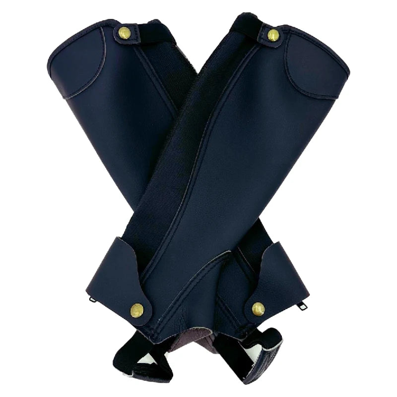Equestrian Legging Horse Riding Equipment Pirate Knight Equestrian Boot Cover Faux Leather Gaiter Medieval Renaissance Steampunk