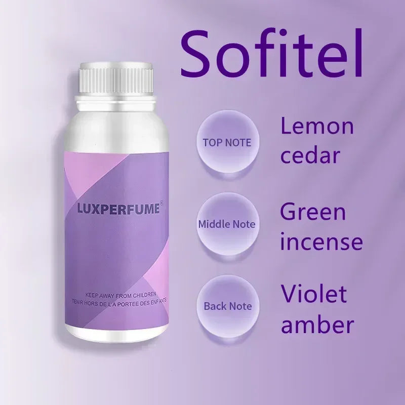 Diffuseur d'huiles essentielles 100 ml, Collection hôtel, Huile aromatique, Désodorisant pour voiture, Parfum, Humidificateur pour la maison et le bureau